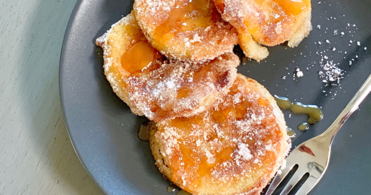 Apple Pancake Fritters