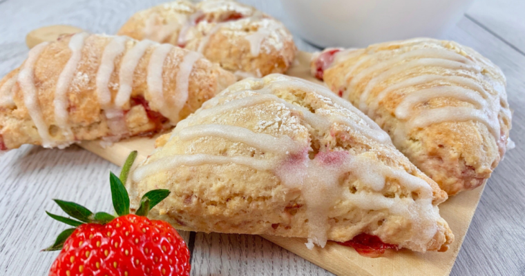 Strawberry Scones