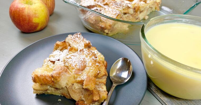 Apple Bread Pudding