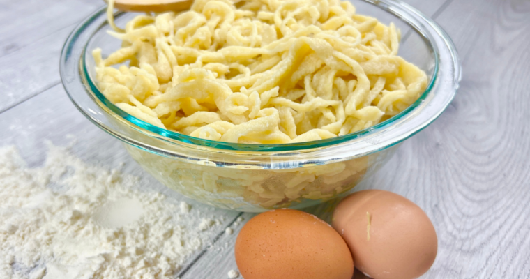 Spätzle — Authentic and Effortless Homemade Egg Noodle Recipe