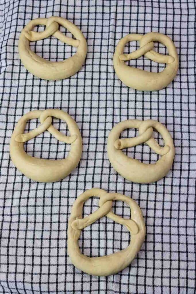 Shaped Swabian Pretzel