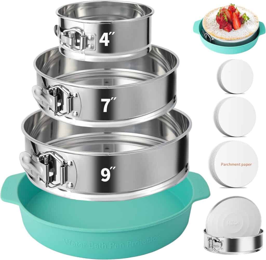 Springform Pan Set in 3 different sizes