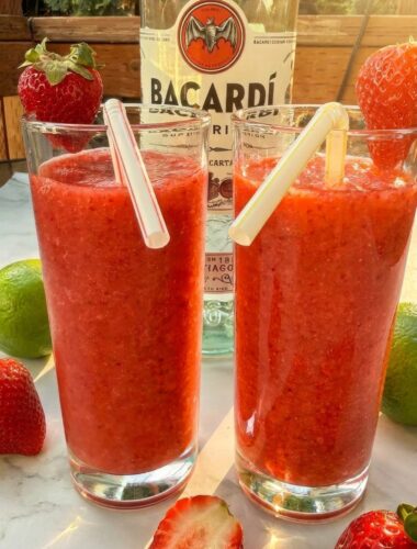 Frozen strawberry daiquiri