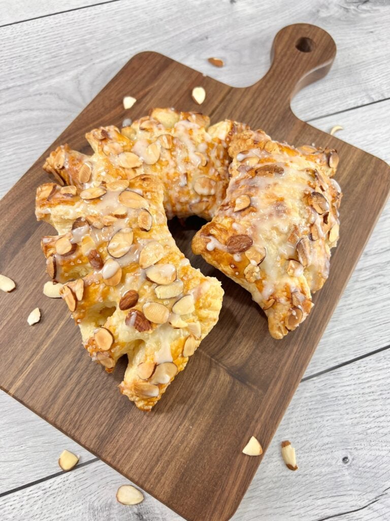Bear Claws on a wooden board