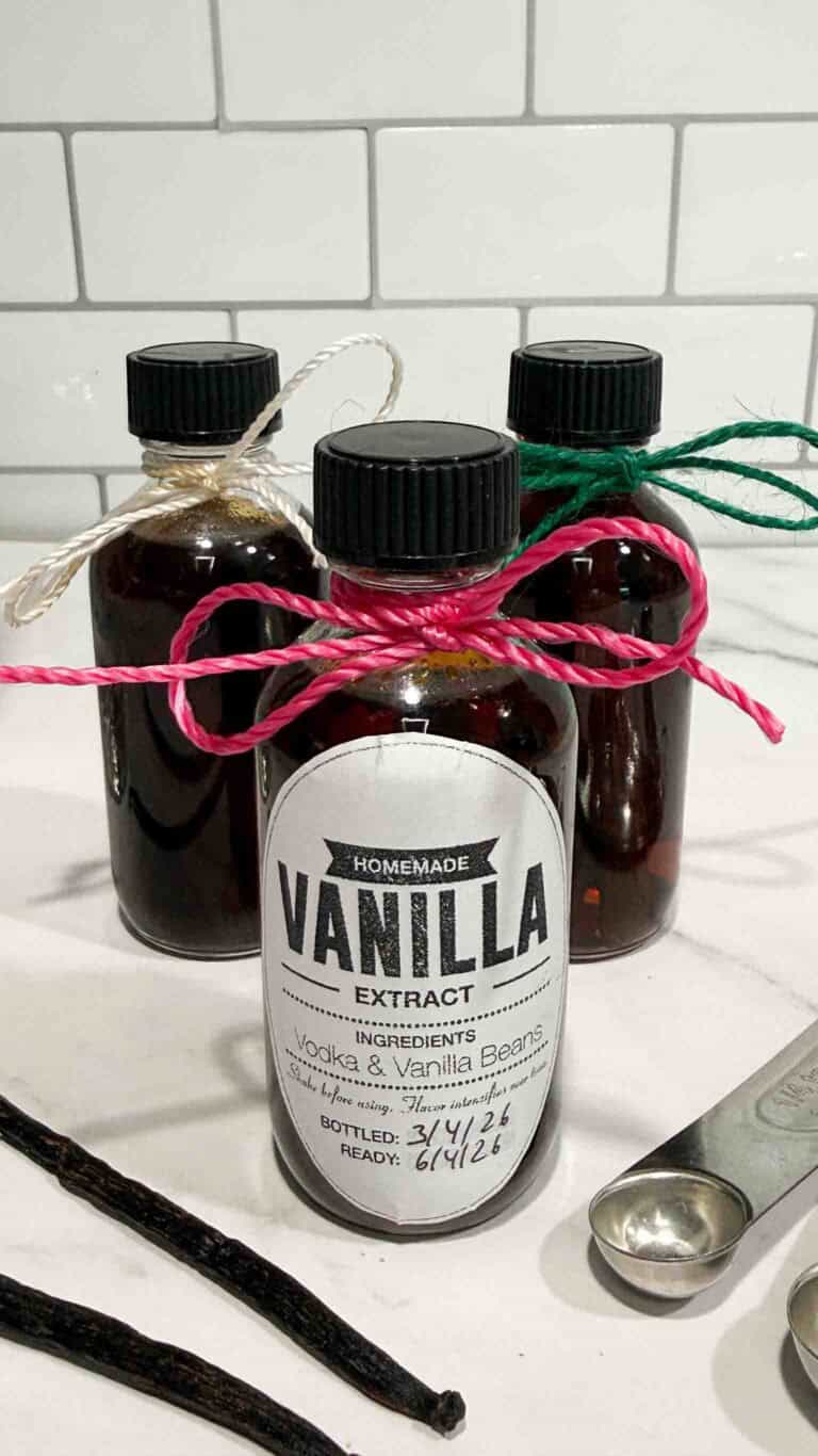 Little Vanilla Extract bottles are great gift ideas