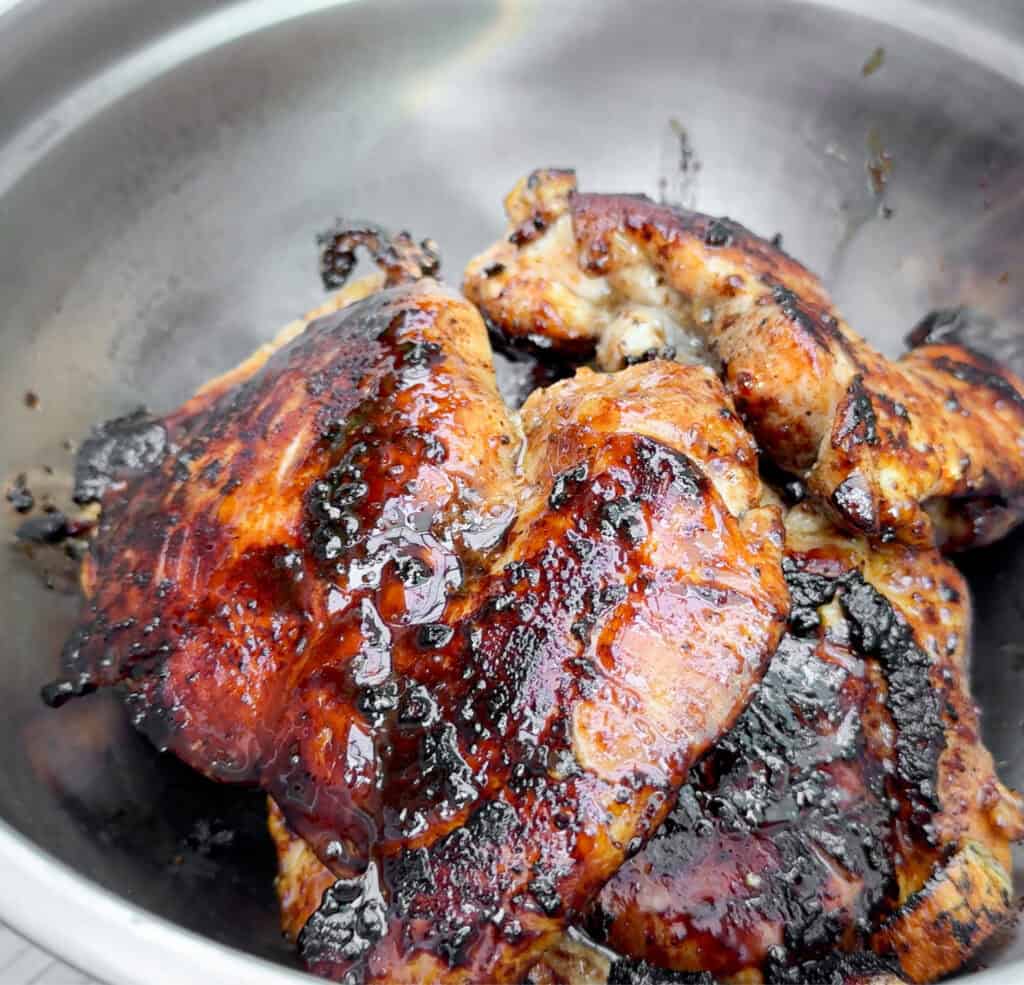 Hot and fresh off the griddle Chicken Teriyaki