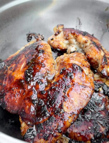 Hot and fresh off the griddle Chicken Teriyaki