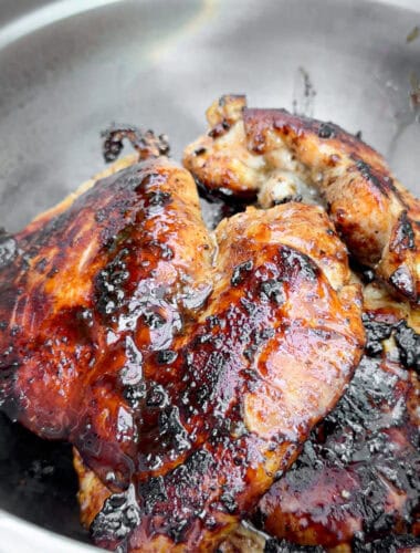 Hot and fresh off the griddle Chicken Teriyaki