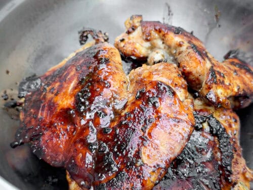 Hot and fresh off the griddle Chicken Teriyaki