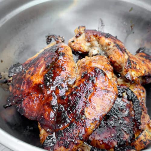 Hot and fresh off the griddle Chicken Teriyaki